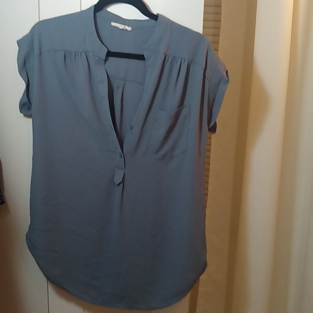 Blue blouse